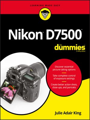cover image of Nikon D7500 For Dummies